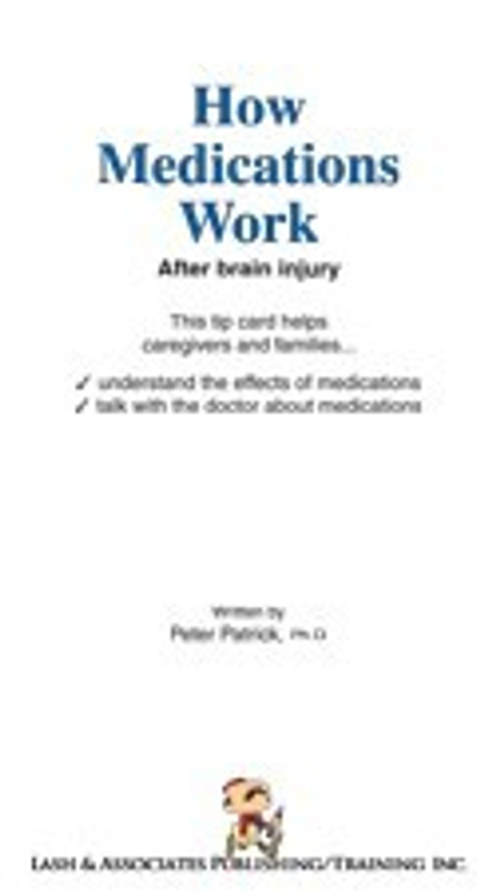 How Medications Work after Brain Injury