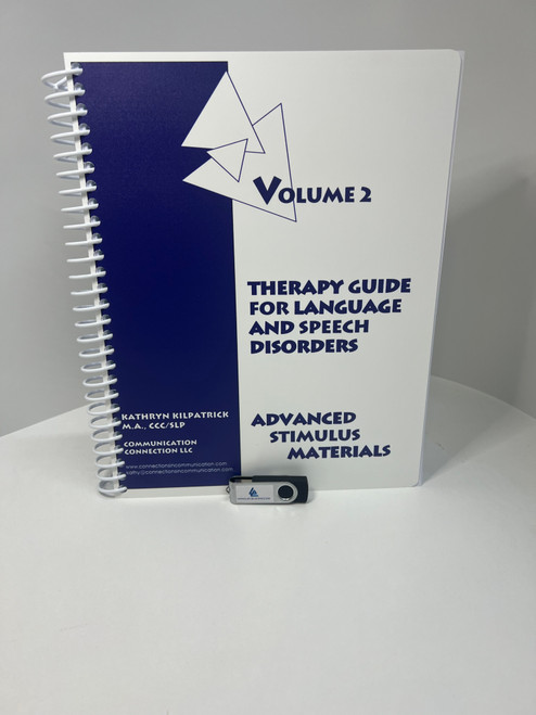 Therapy Guide For Language & Speech Disorders, Advanced Stimulus Materials, Vol 2