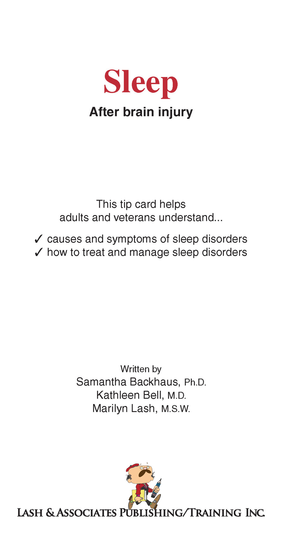 Sleep after Brain Injury