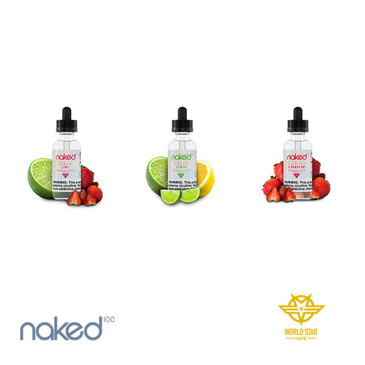 Naked 100 E Liquids Fusion Flavors 60 Ml Wholesale