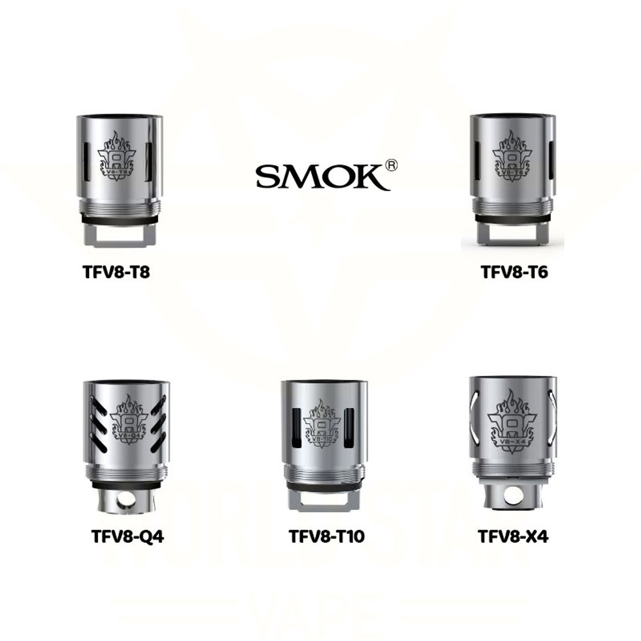 Buy SMOK TF v8 Series Replacement Coil Online, Wholesale Store