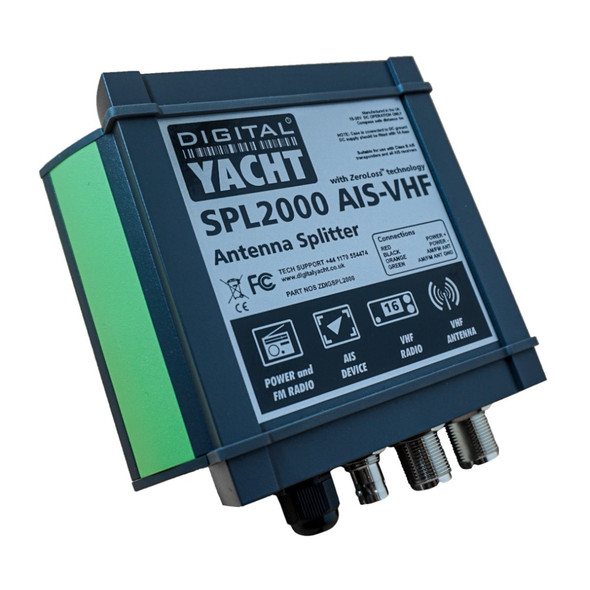 Digital Yacht SPL2000 Splitter VHF-AIS From One Antenna With FM ZDIGSPL2000