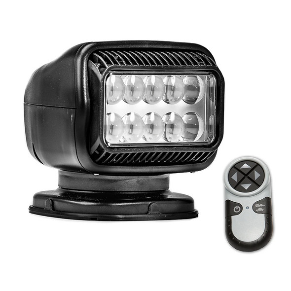Golight GT Series LED Black Wireless Handheld Remote Permanent Mount 12v 20514GT
