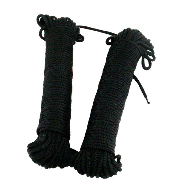 TACO Black Dacron Outrigger Line - 100' - Black COK-0008B-1
