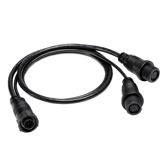 Humminbird 14 M SILR Y - SOLIX&reg;/APEX&reg; Side Imaging Left-Right Splitter Cable 720112-1