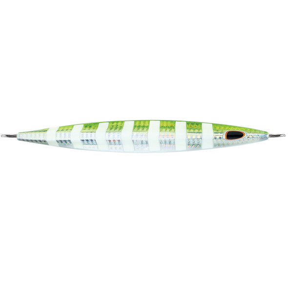 Williamson Kensaki 120 Jig - 5.25" - 4.25oz - UV Green Sardine Zebra KSJ120UVGSZ
