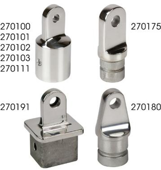 Sea Dog Marine Stainless Steel Top Cap 1-1/4" (270102)