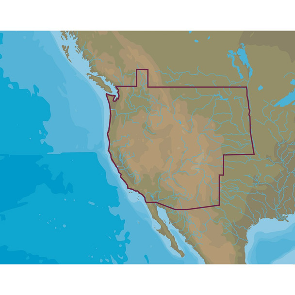 C-MAP M-NA-D071 4D microSD US Lakes West M-NA-D071-MS