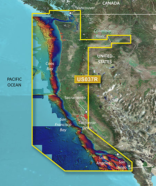 Garmin VUS037R G3 Vision Vancouver - San Diego 010-C1003-00