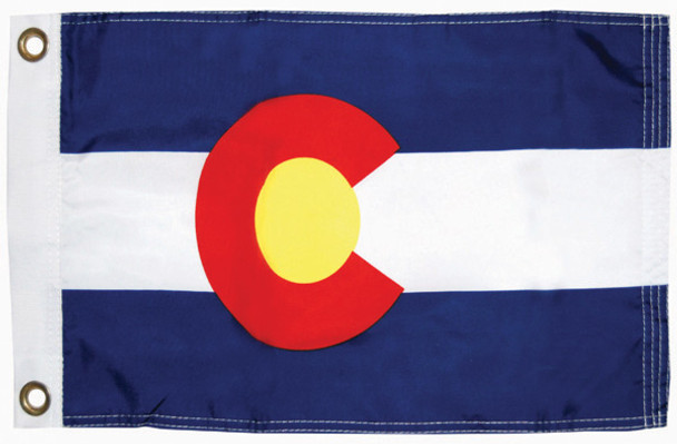 Taylormade Colorado Flag 12X18 Nylon (93093)