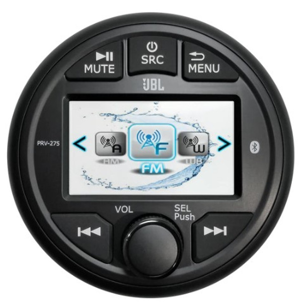 JBL PRV275 AM/FM/BT 4X45 Watt Stereo/Bluetooth JBLPRV275