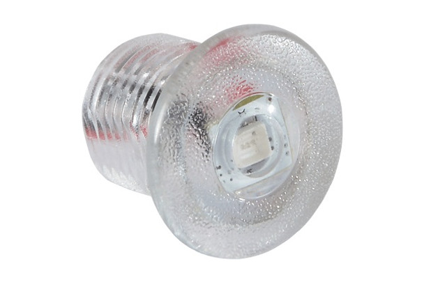 Lumitec Newt Courtesy/Accent Blue LED Light Clear Finish 12v 101085