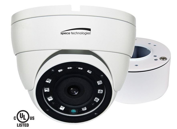 Speco VLDT4W Dome Camera 18 LED IR 3.6MM Lens VLDT4W