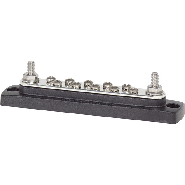 Blue Sea 2301 150AMP Common BusBar 10 x #8-32 Screw Terminal 2301