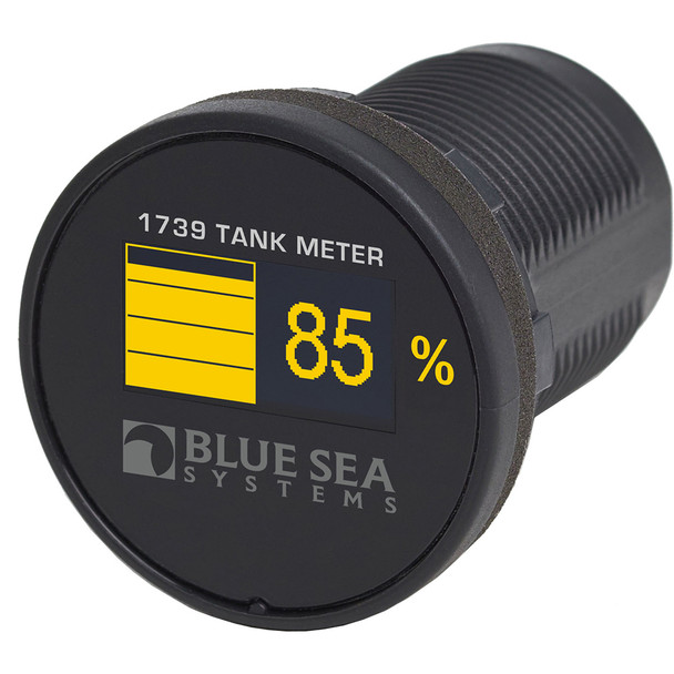Blue Sea 1739 Mini OLED Tank Meter - Yellow 1739