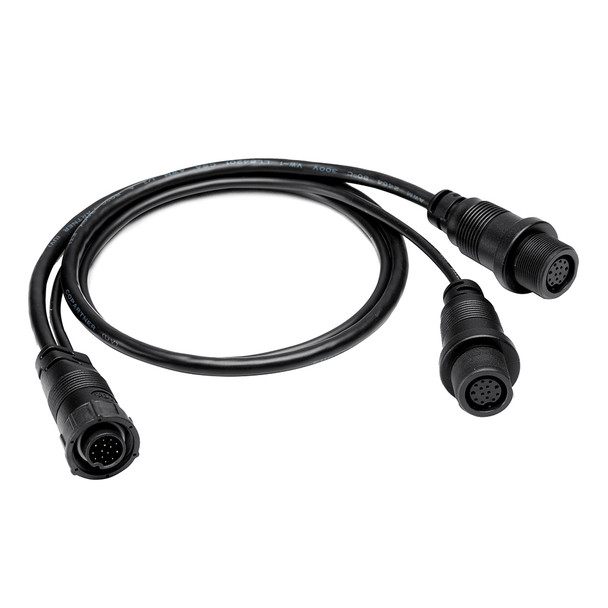 Humminbird 14 M SILR Y - SOLIX&reg;/APEX&reg; Side Imaging Left-Right Splitter Cable 720112-1