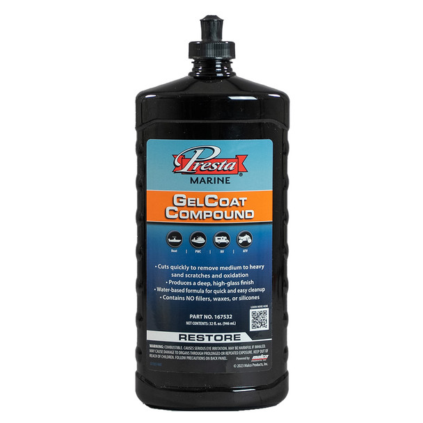 Presta Gel Coat Compound - 32 fl oz 167532