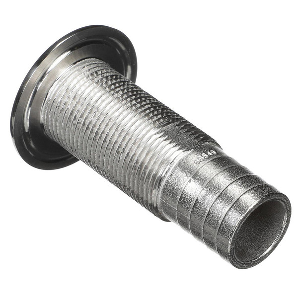 Attwood Stainless Steel Thru-Hull Standard Straight Barbed - 1-1/8" Inner Diameter 66549-3