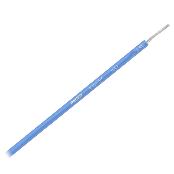 Pacer Blue 12 AWG Primary Wire - 25&#39; WUL12BL-25