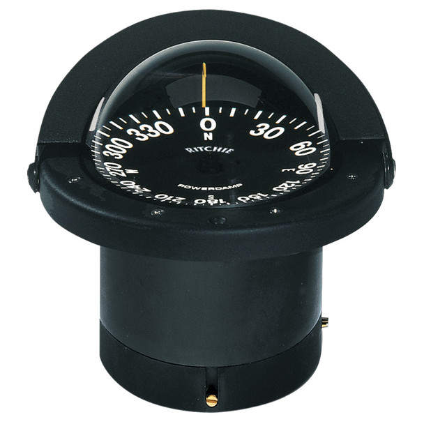 Ritchie FN-201 Navigator Compass - Flush Mount - Black FN-201