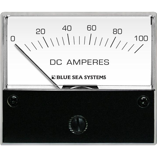 Blue Sea 8017 DC Analog Ammeter - 2-3/4" Face, 0-100 Amperes DC 8017