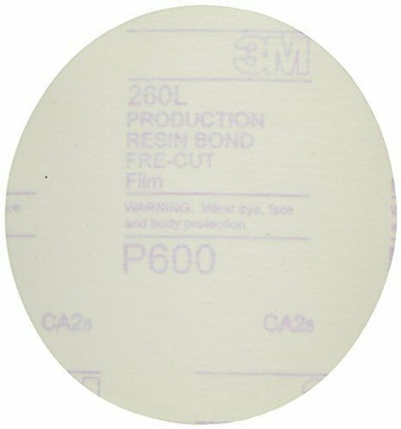 3M 5" P600 Grit Hookit Finishing (7000120388)