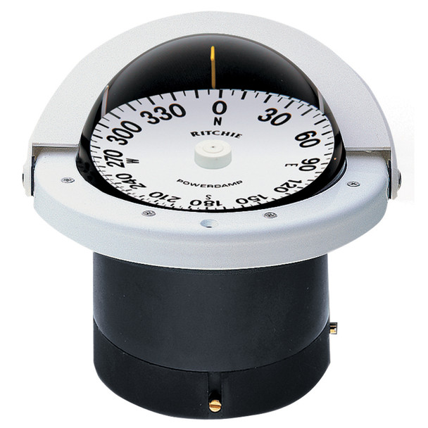 Ritchie FN-201W Navigator Compass - Flush Mount - White FNW-201