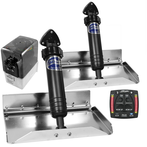 Bennett Marine 12x9 Sport Tab System w/One Box Indication ST9OBI