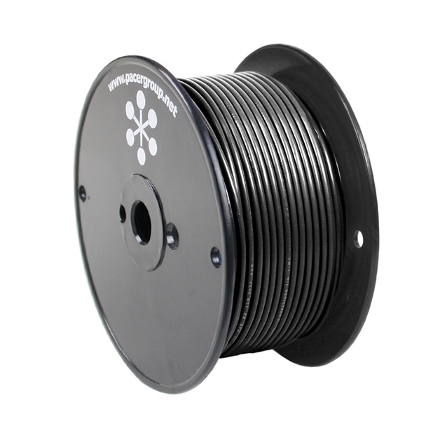 Pacer Black 12 AWG Primary Wire - 250&#39; WUL12BK-250