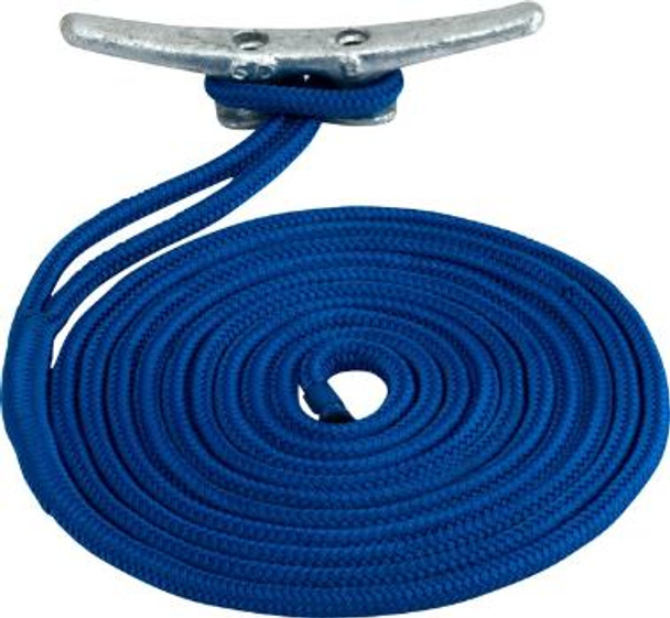 Sea Dog Marine 2 Braided Nylon Dock Line 1/2X25' (302112025Rd-1)