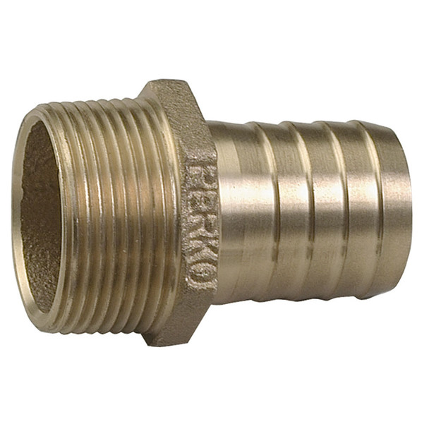 Perko 3/4" Pipe to Hose Adapter Straight Bronze MADE IN THE USA 0076DP5PLB