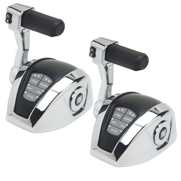 UFlex Power A Electronic Control Package w/ Trim - Single Engine/Dual Station - Mechanical Throttle/Mechanical S MM12T