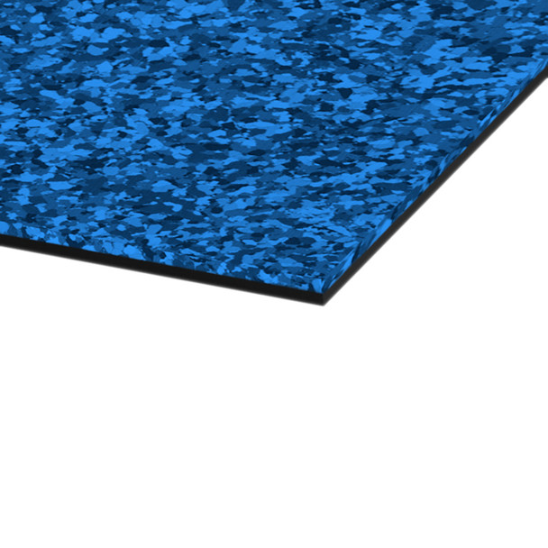 SeaDek 40" x 80" 6mm Two Color Full Sheet - Brushed Texture - Aqua Camo/Black (1016mm x 2032mm x 6mm) 45225-80336