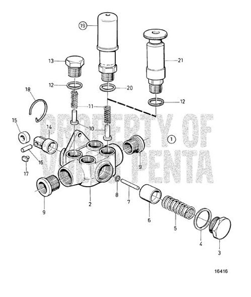 Volvo Penta Gasket - Volvo Penta (240572)