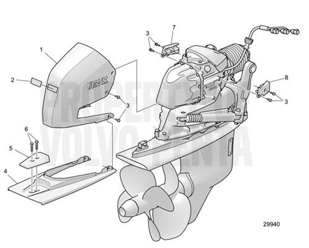 Volvo Penta Anode Kit(V2) - Volvo Penta (23520860)