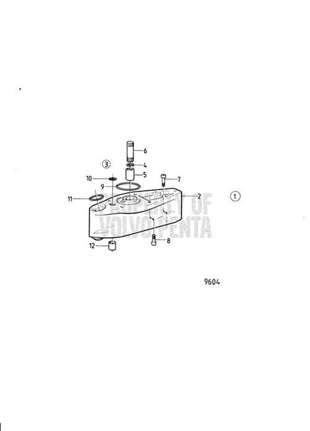 Volvo Penta Snap Ring - Volvo Penta (914508)