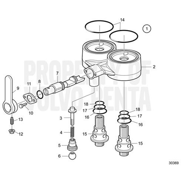 Volvo Penta O-Ring - Volvo Penta (948981)