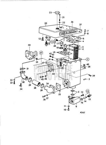 Volvo Penta Gasket - Volvo Penta (420171)