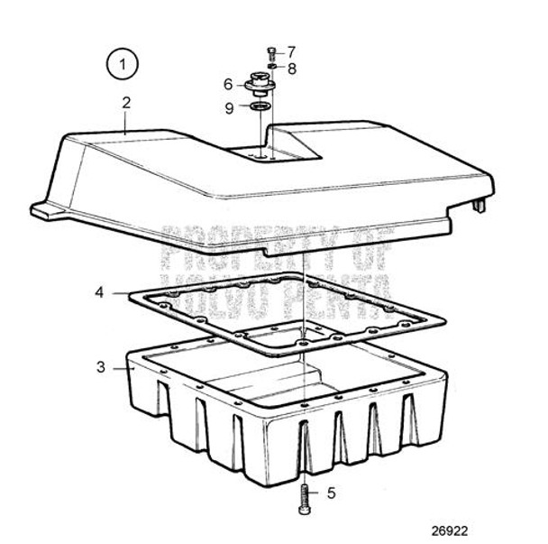 Volvo Penta Screw - Volvo Penta (855605)