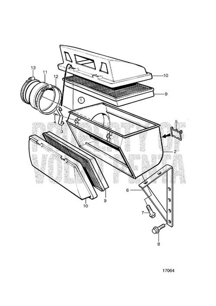 Volvo Penta Clamp - Volvo Penta (848620)