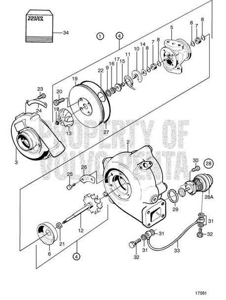 Volvo Penta O-Ring - Volvo Penta (3887153)
