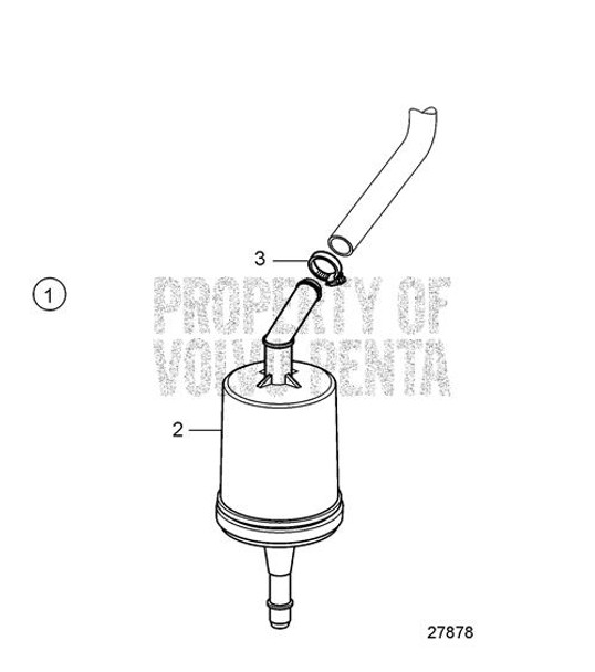 Volvo Penta Air Cleaner (V2) - Volvo Penta (21743197)