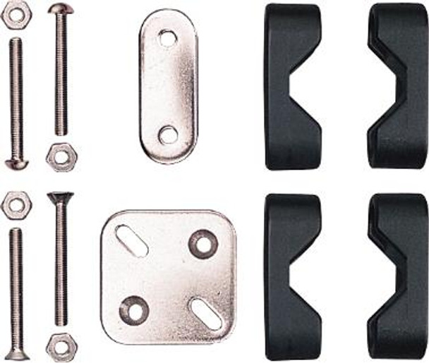 Sea Dog Marine Rail Mount Bracket 3/4X2 Bckng Plate (327101-1)