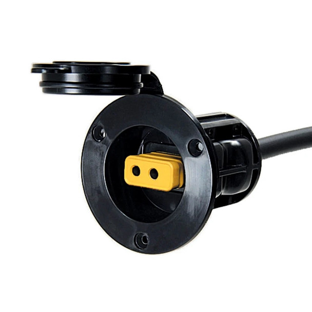 Cannon Black Flush Mount Power Port 1903012