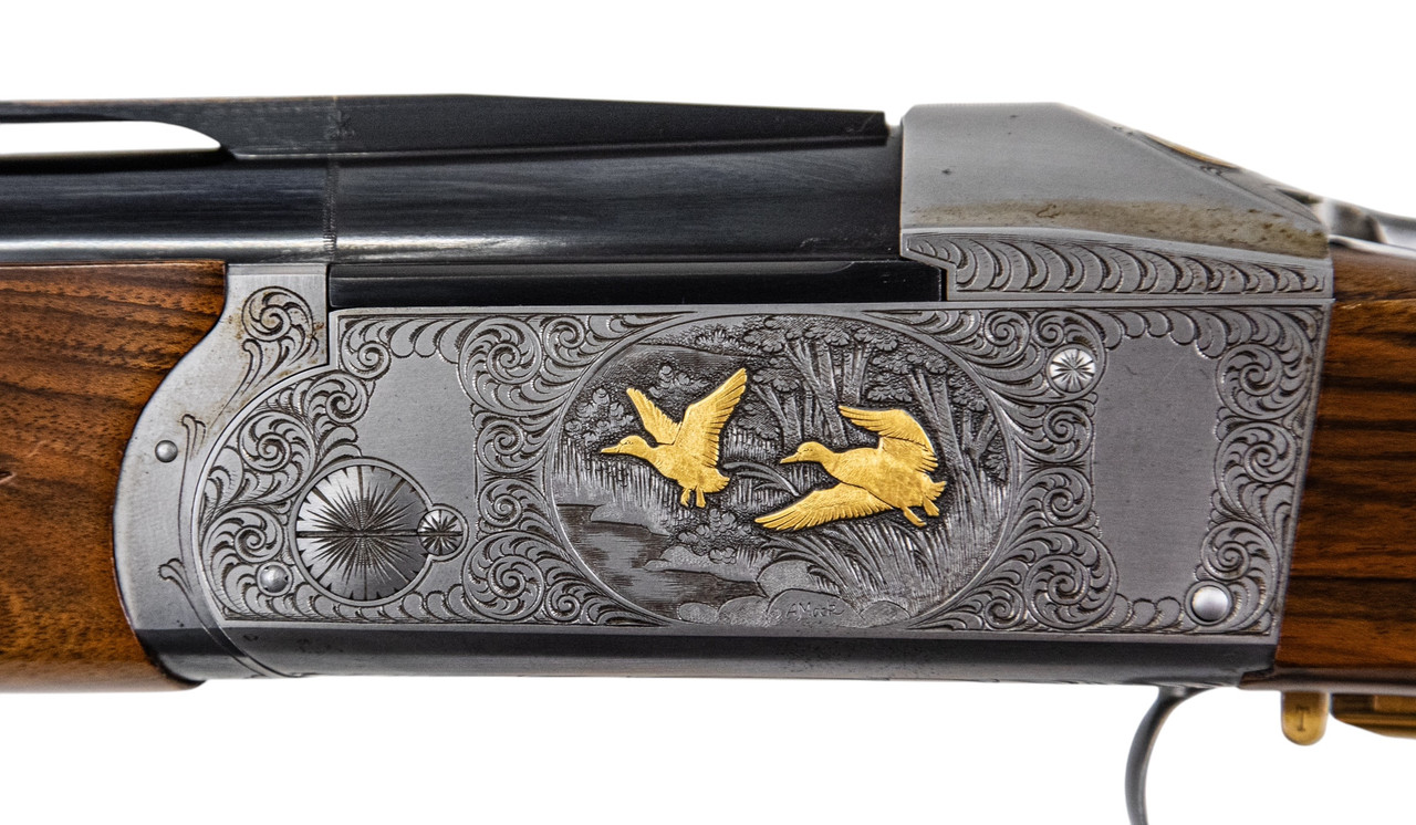 112602 アンティーク ゴールド ロシア製 カフス　骨董　刻印33.3 K8 Krieghoff Gold Bavaria Coin K-80 Receiver & Iron ONLY [Pre-Owned