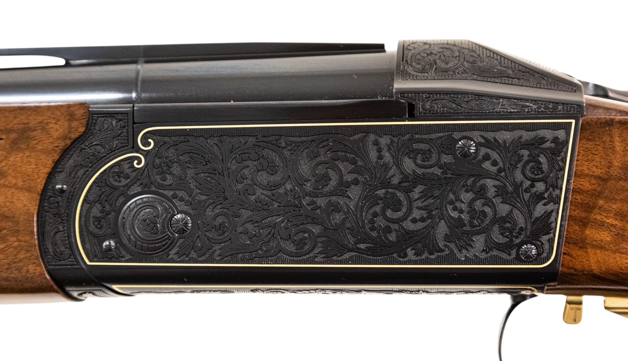 NEW Krieghoff Gold Sovereign Scroll Blued K-80 Parcours (RIGHT