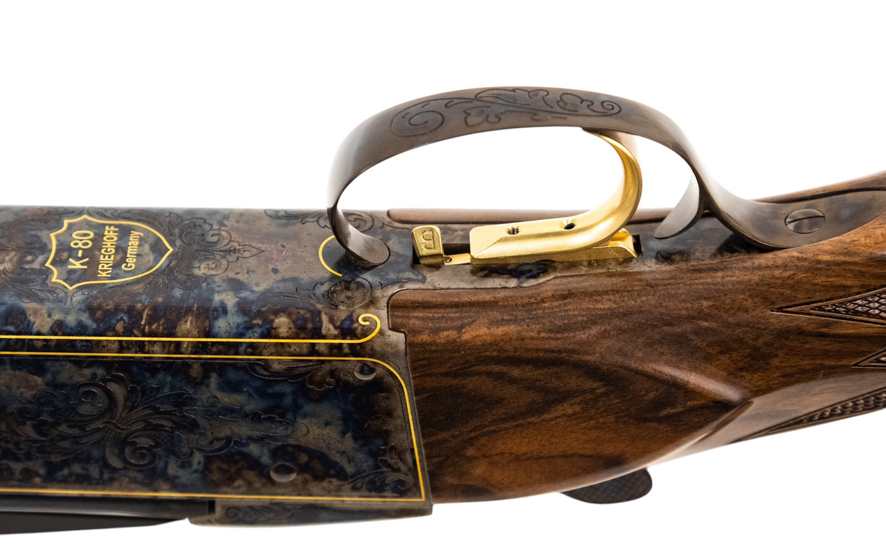 ⓚⓚ NEW Krieghoff Gold Standard Case Color Hardened K-80 Pro Sporter