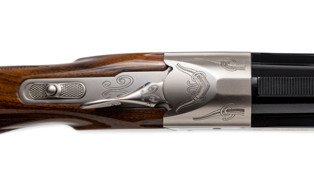 NEW Krieghoff Celtic Scroll Nickel K-80 Sporter (RIGHT) - 139266