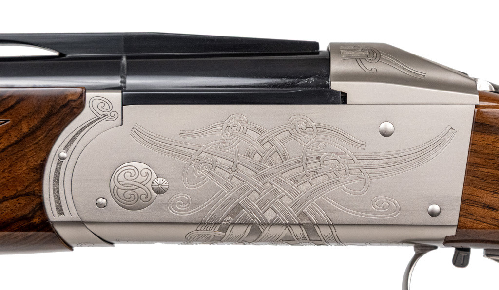 NEW Krieghoff Celtic Scroll Nickel K-80 Sporter (RIGHT) - 139266