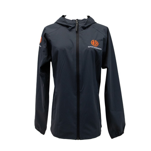 dK Ladies Grey Rain Coat